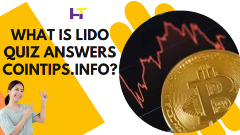 What Is Lido Quiz Answers Cointips.info?